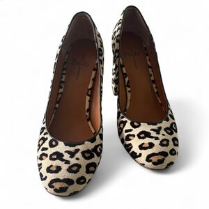 Paolo Leopard Print Heels